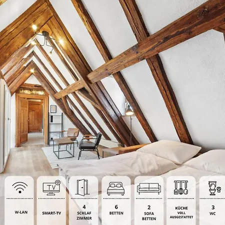 Lägenhet Sandapart34 - 4 Tolle Fewos Von 1-9 Pers Mitten In Der Altstadt *