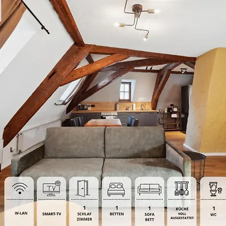 Apartment Sandapart34 - 4 Tolle Fewos Von 1-9 Pers Mitten In Der Altstadt Bamberg